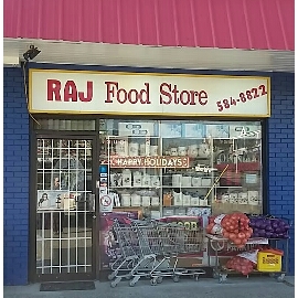 Raj Food Store logo
