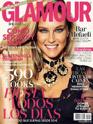 "Bar Refaeli" for Glamour Spain December 2012