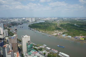 view from Bitexco financial tower