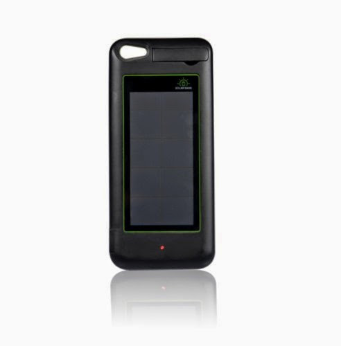  Environmental Solar Energy Mobile Dual Power Rechageable Battery for Iphone 5