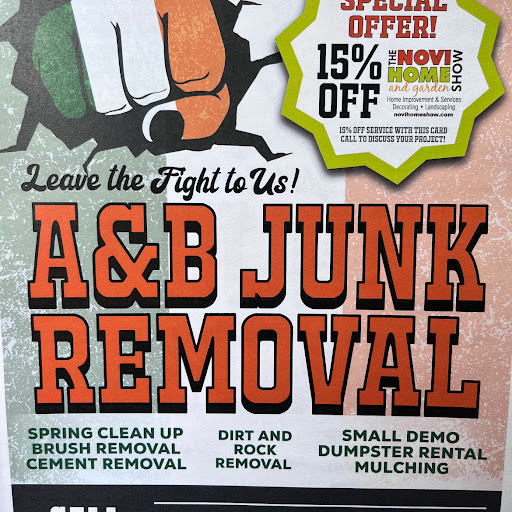 A & B Junk Removal logo