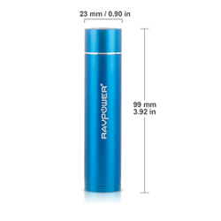 RAVPower 2nd Gen Mini Lipstick-Sized Portable Charger - 3000mAh - image