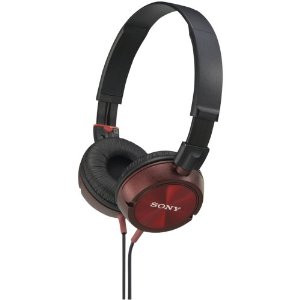  Sony MDRZX300/RED Outdoor Headphones