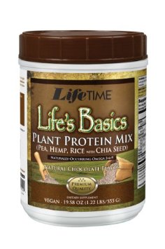  Lifetime Life's Basics Plant Protein Chocolate, 1.22-Pound