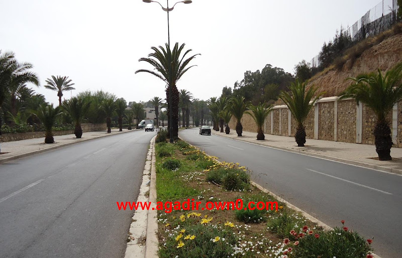 شارع الجيش الملكي وسط مدينة اكادير DSC02051