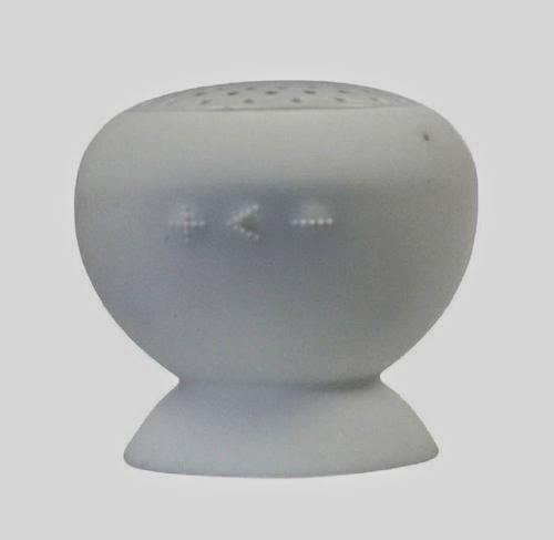  ABC 1pcs Portable Mini Mushroom Speakers ,Waterproof Bluetooth Wireless (White)