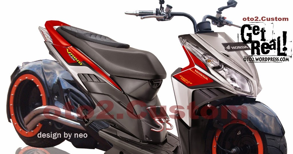Modifikasi Honda Vario Techno Drag - Thecitycyclist