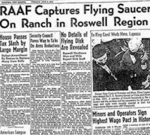 The 66Th Anniversary Of The Roswell Incident