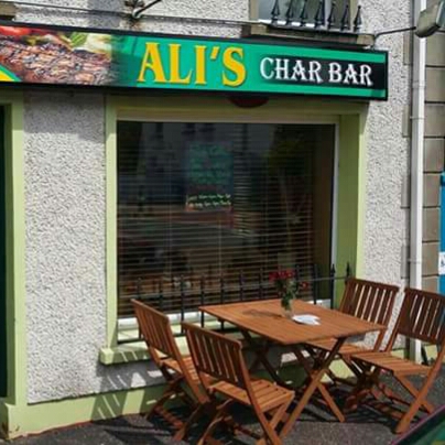 Ali's Char Bar logo