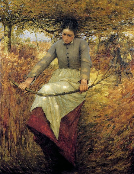 Henry Herbert La Thangue - An Autumn Morning