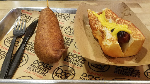 Hot Dog Restaurant «Dog Haus Canoga Park», reviews and photos, 6501 Topanga Canyon Blvd, Canoga Park, CA 91303, USA