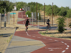 Carril bici en Pozuelo - Foto: Miguel Ángel Carril bici en Pozuelo - Foto: Miguel Ángel