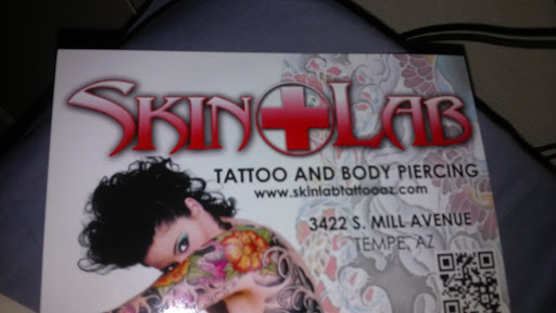 Tattoo Shop «Skin Lab Tattoo & Body Piercing», reviews and photos, 3422 S Mill Ave, Tempe, AZ 85282, USA