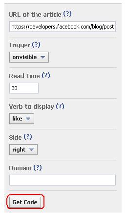 Facebook Recommendations Bar Get Code Facebook Recommendations Bar Get Code