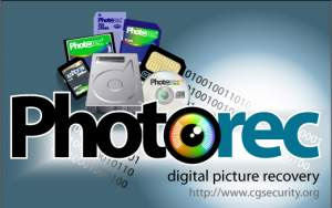 PhotoRec: Recuperación de datos