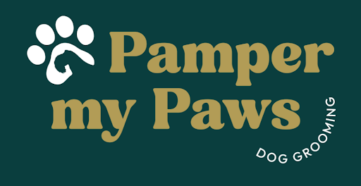 Pamper My Paws Pet Supplies and Dog Grooming logo