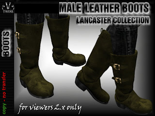 V-Twins Biker Outfitters Fashion Blog: New Male Boots: Lancaster Collection