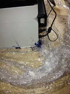 hp officejet pro 8500 a910 printer is leaking at bottom
