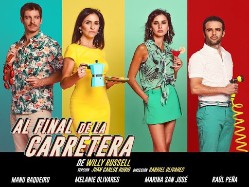 Llega al Lorca la obra ‘Al Final de la Carretera’ con Melani Olivares, Manuel Baqueiro, Marina San José y Raúl Peña