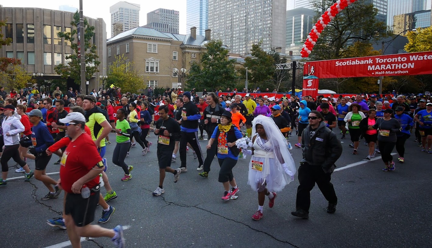  Марафон в Торонто. 20 октября 2013 