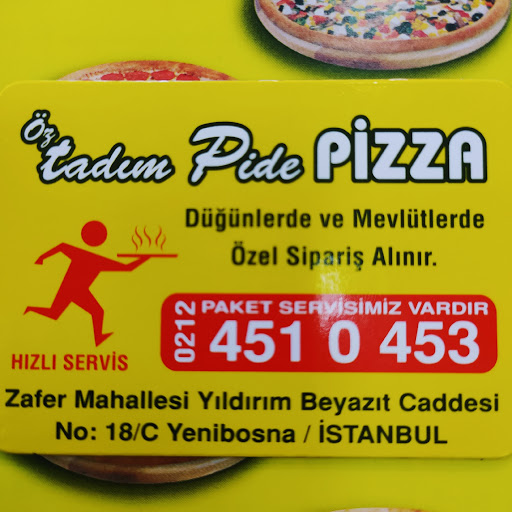 ÖZ TADIM PIDE PIZZA logo