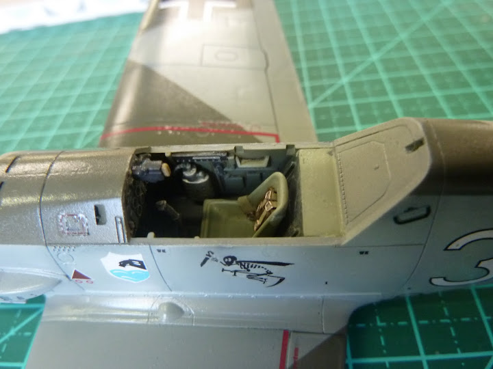 Bf-109 E-3 Tamiya 1/48 - Reforma pintura P1020508