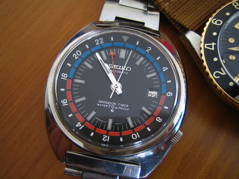 Un vrai coup de coeur! La Seiko Nagivator Timer 6117-6410! IMG_4452