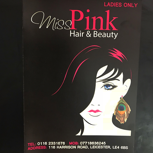 Miss Pink Hair & Beauty logo