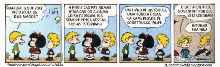 Clube da Mafalda:  Tirinha 609 