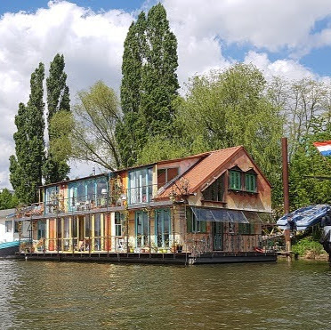 B&B Drijfpaleis woonboot op de Rijn in Arnhem logo