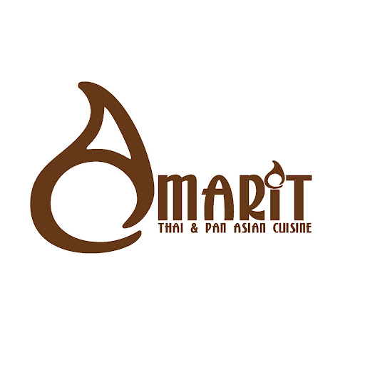 Amarit Thai and sushi logo