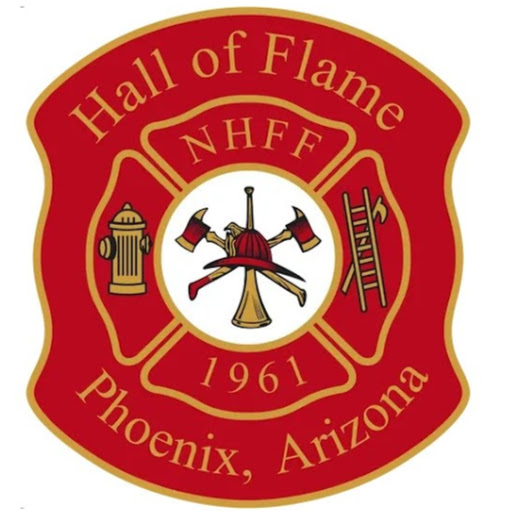 Hall of Flame Fire Museum logo