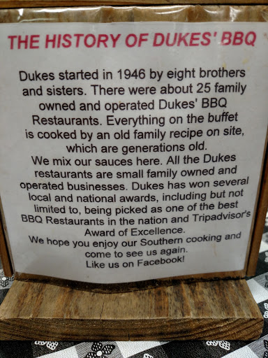 Barbecue Restaurant «Dukes BBQ of Beaufort», reviews and photos, 1509 Salem Rd, Beaufort, SC 29902, USA