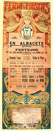 Cartel Feria Albacete 1917