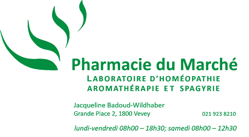 Pharmacie du Marché, Jacqueline Badoud Wildhaber logo