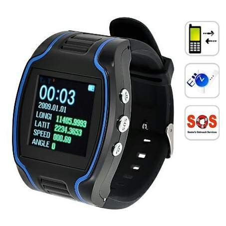 Dayday@crt19n GPS Tracker Wrist Watch Real-time GSM Gprs Security Surveillance Quad Band SOS