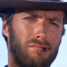 Clint Eastwood Laughing Gif Clint Eastwood Laughing A Fistful Of | My ...