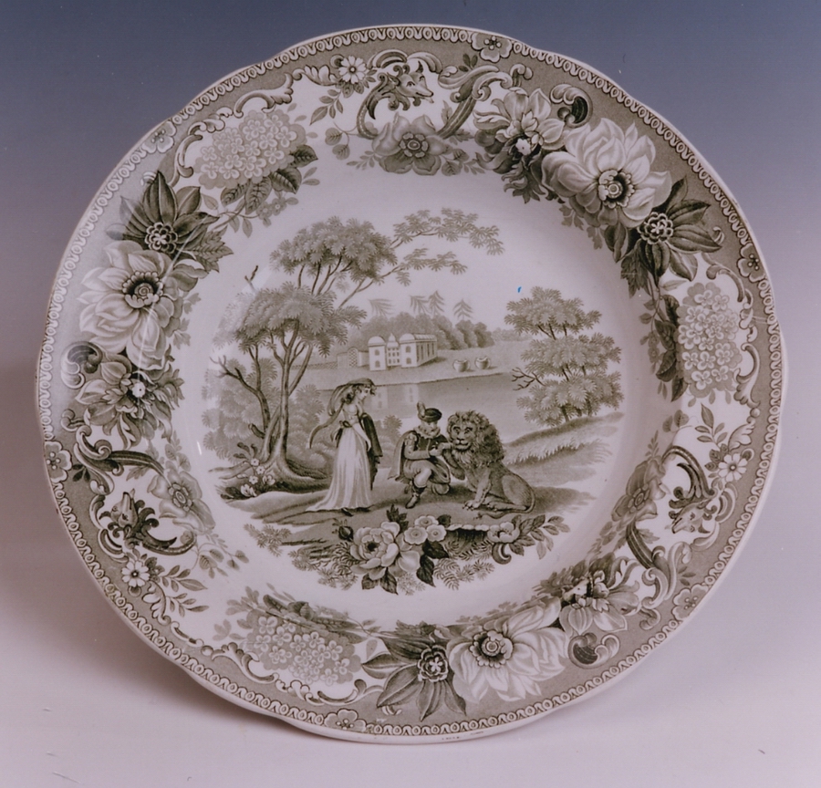Spode TRADITIONS SERIES Aesop's Fables Dinner Plate 6443046 