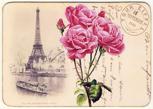 POSTALES ANTIGUAS. French+Postcard+V