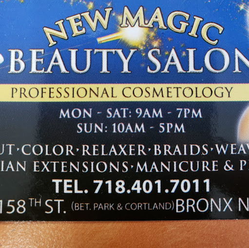 New Magic Beauty Salon logo