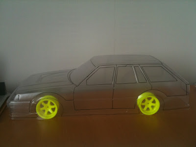 making rc body shell