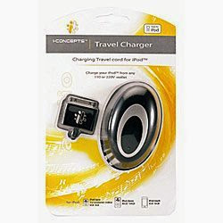 I CONCEPTS 10487C-IP Ipod Wall Charger