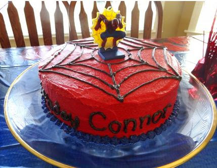 Spiderman Birthday Cakes
