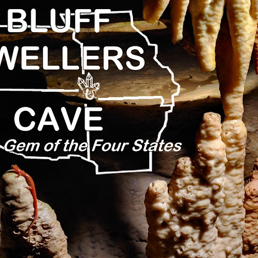 Bluff Dwellers Cave logo