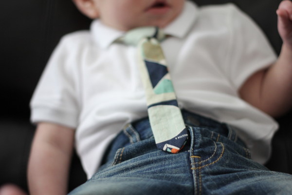 Baby Skinny Tie Pattern