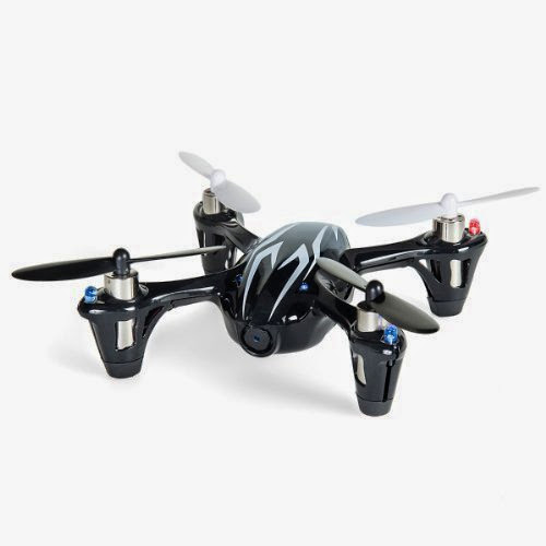 Hubsan X4 H107C 2.4G 4CH RC Quadcopter With HD 2 MP Camera RTF - Black/White
