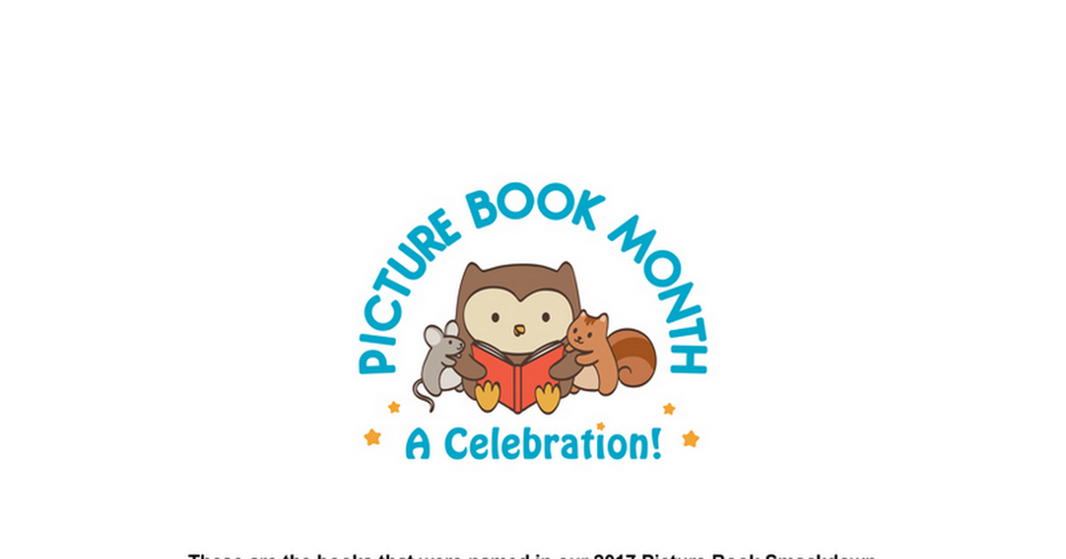 2017 Picture Book Smackdown Titles