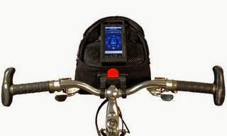 Audible Rush Jam-Pac Premium - World's Best Sound Bicycle Speaker System - AND Handlebar Bag - for iPhone , iPod , Android Smartphone , and MP3