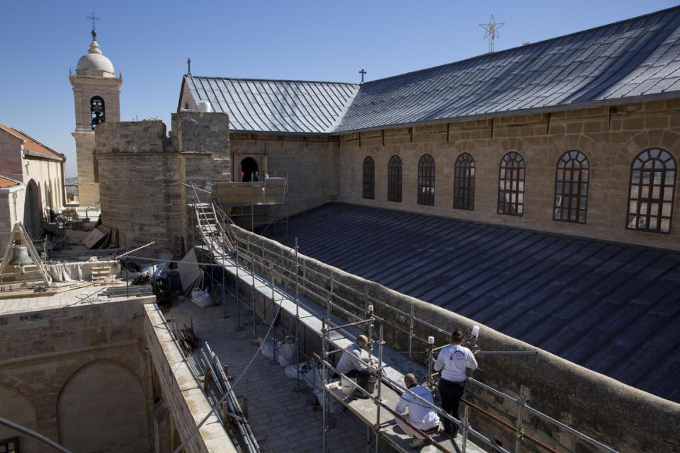First phase of Bethlehem's Church of the Nativity restoration completed