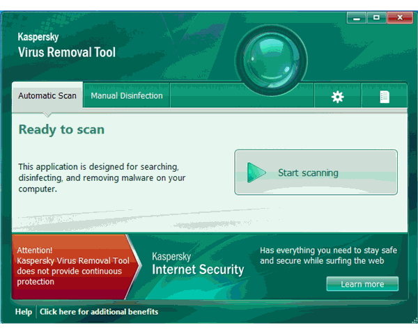 kaspersky virus removal tools 2014